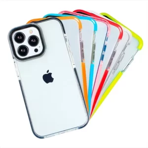 funda IPHONE con marco de colores